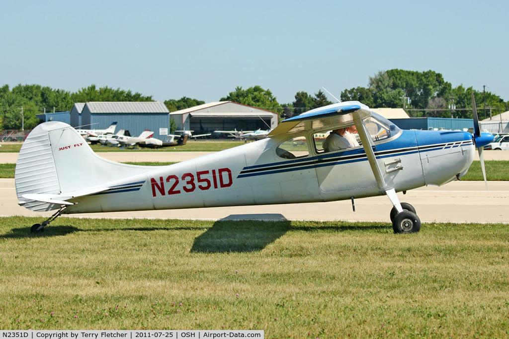 N2351D, 1952 Cessna 170B C/N 20503, 1952 Cessna 170B, c/n: 20503 at 2011 Oshkosh