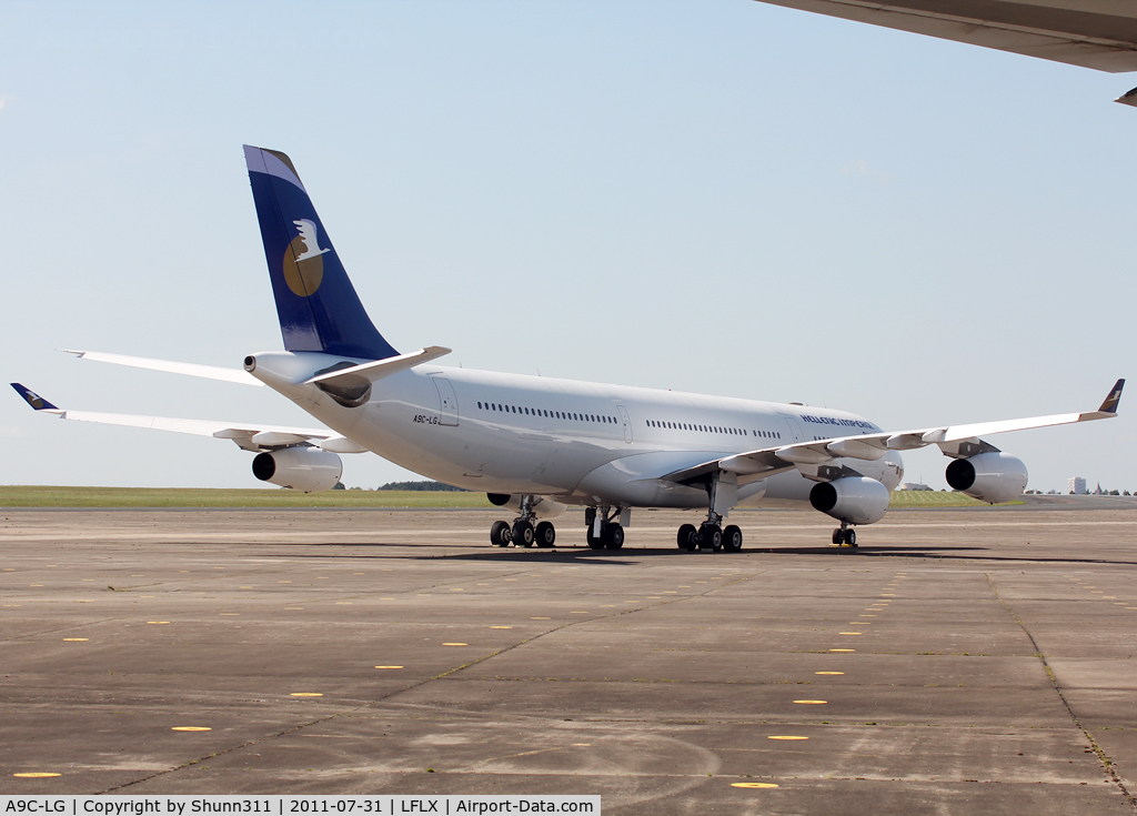 A9C-LG, 1998 Airbus A340-313 C/N 212, Waiting his delivery under his new operator...