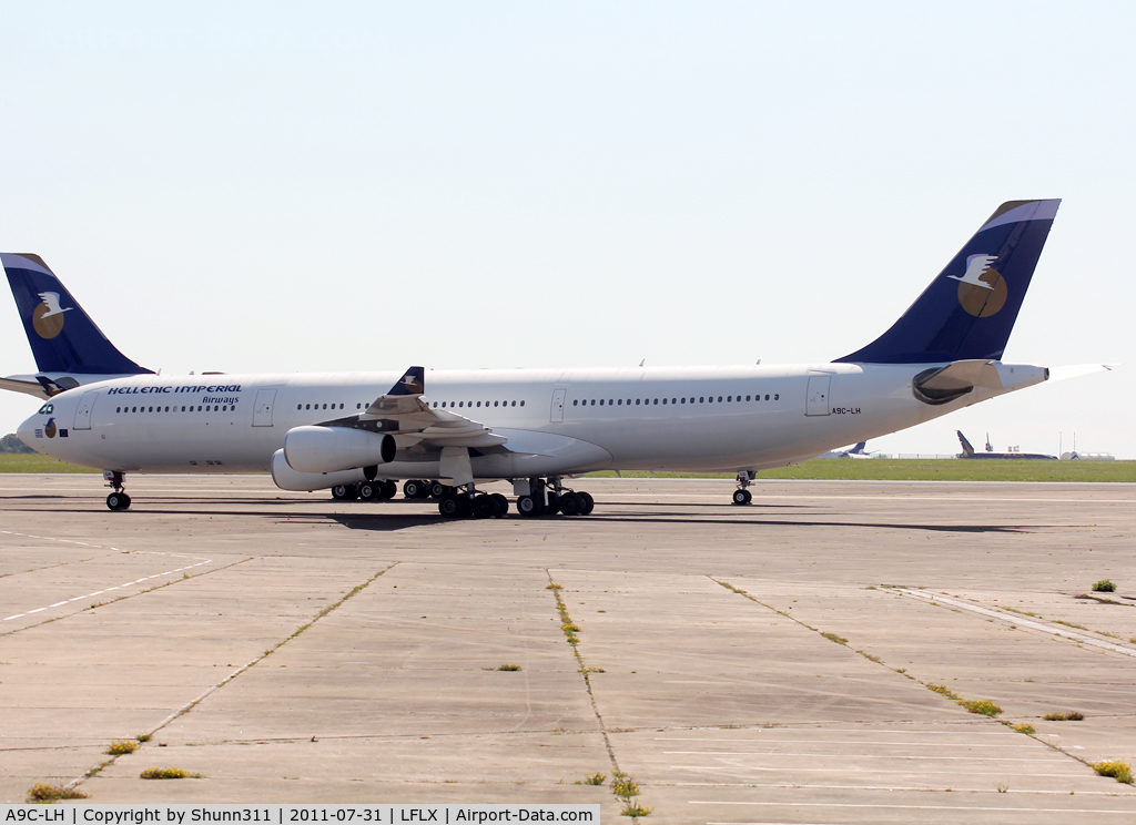 A9C-LH, 1998 Airbus A340-313X C/N 215, Waiting his delivery under his new operator...