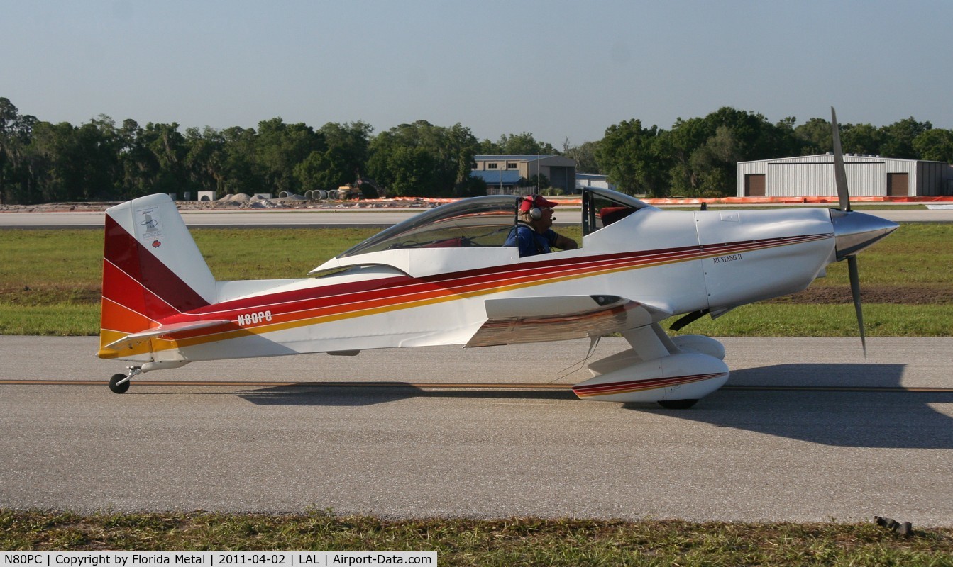 N80PC, 1986 Bushby Mustang II C/N PC-2, Bushby Mustang II