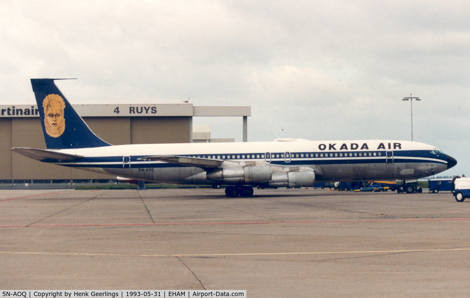 5N-AOQ, 1967 Boeing 707-355C C/N 19664, Okada Air