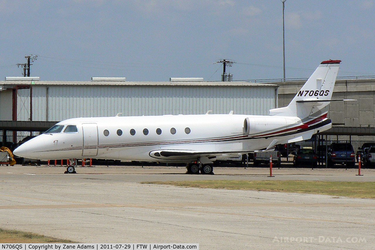 N706QS, 2006 Israel Aircraft Industries Gulfstream 200 C/N 131, At Meacham Field - Fort Worth, TX