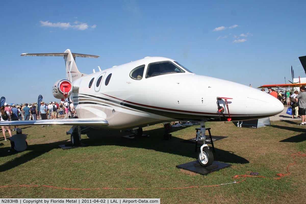 N283HB, 2011 Hawker Beechcraft 390 Premier 1A C/N RB-283, Beech 390