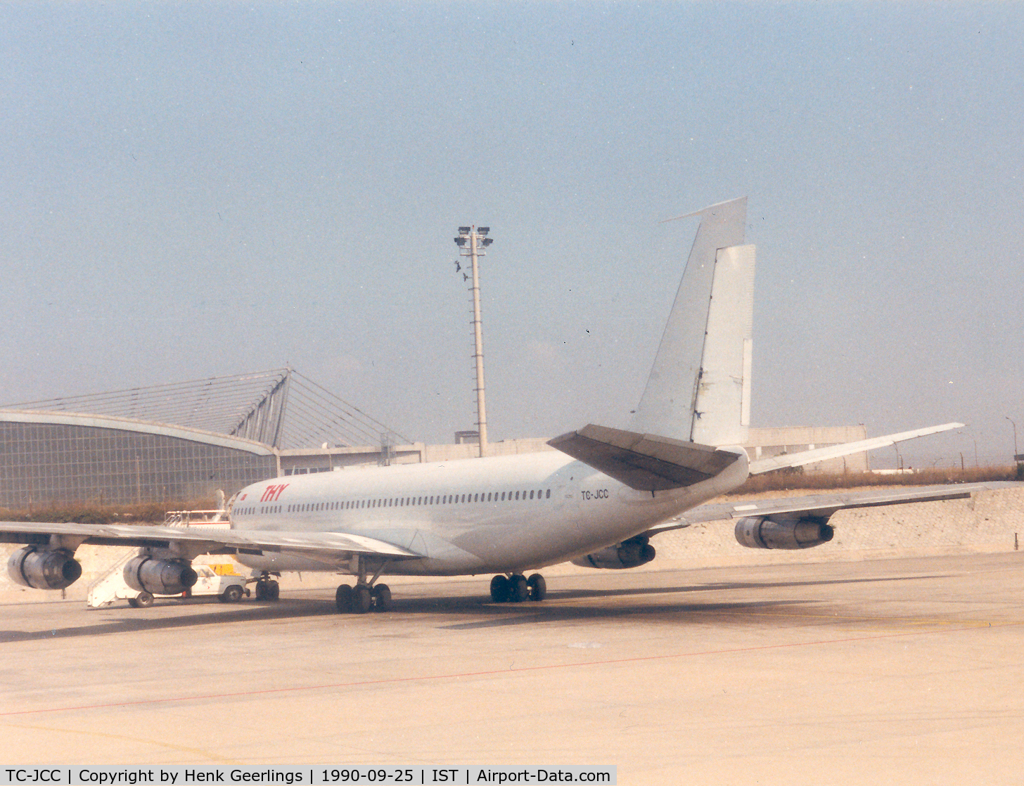 TC-JCC, 1964 Boeing 707-321C C/N 18715, THY , Freighter