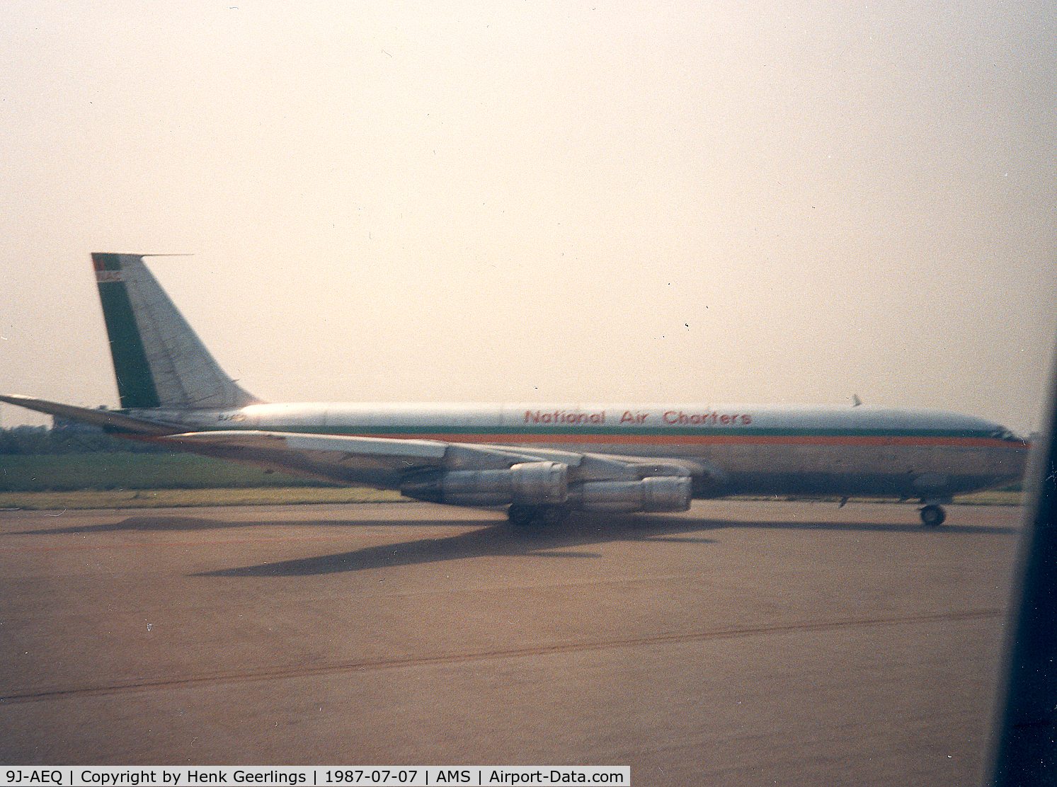 9J-AEQ, 1967 Boeing 707-321C C/N 19367, National Air Charters - Zambia