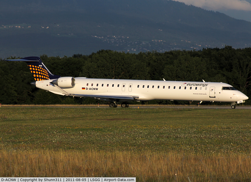 D-ACNW, 2011 Bombardier CRJ-900LR (CL-600-2D24) C/N 15269, Ready for take off rwy 23