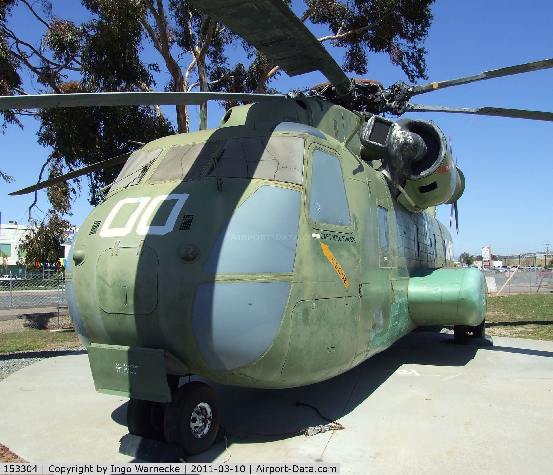 153304, Sikorsky CH-53A Sea Stallion C/N 65-081, Sikorsky CH-53A Sea Stallion at the Flying Leatherneck Aviation Museum, Miramar CA
