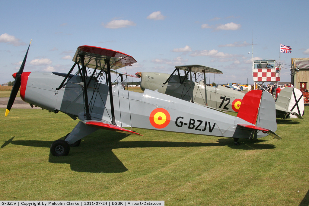 G-BZJV, 1957 CASA 1-131E Srs 1000 C/N 1075, Casa 1-131E Srs 1000 at Breighton Airfield's Wings & Wheels Weekend, July 2011.