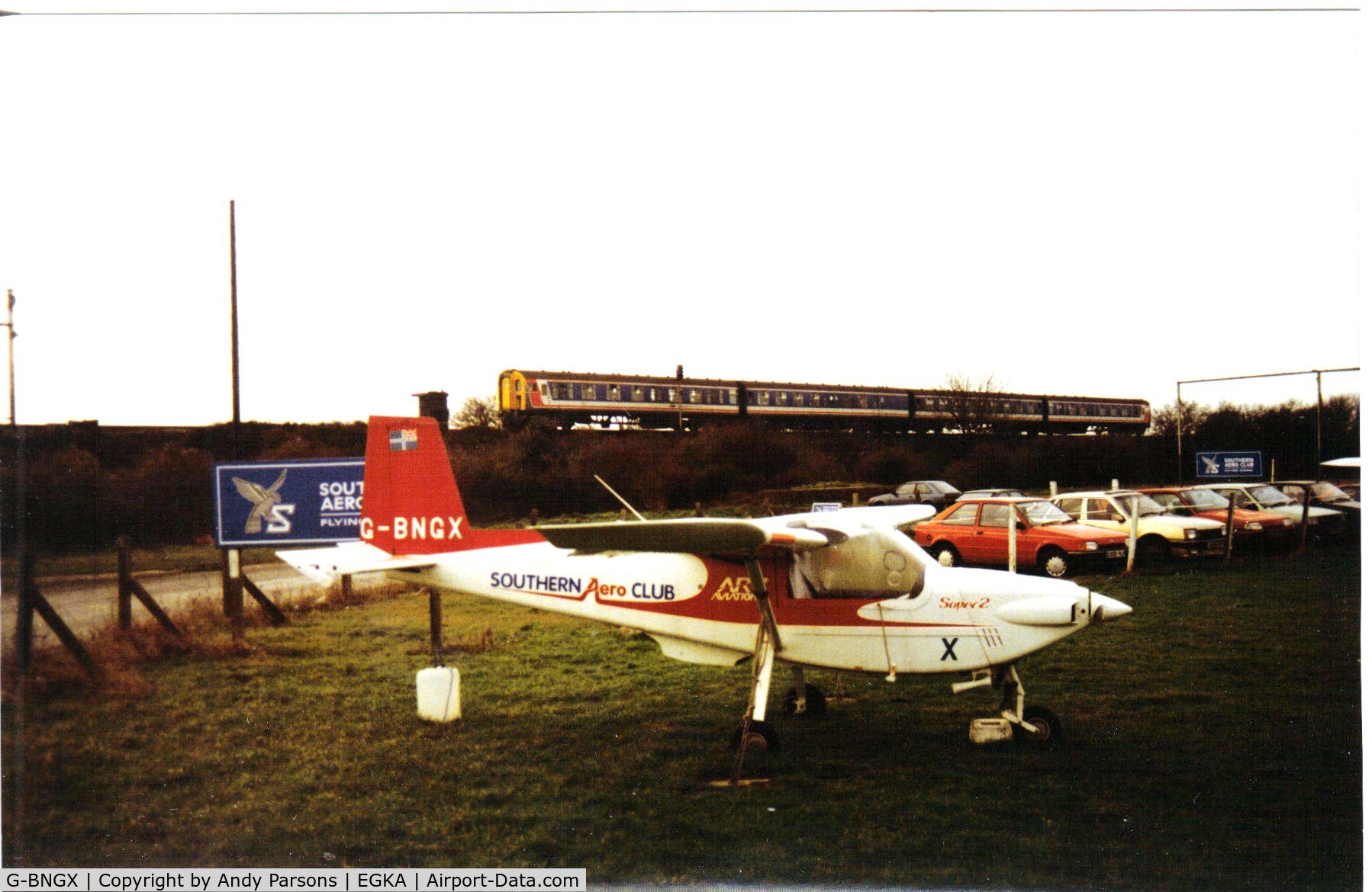 G-BNGX, 1986 ARV ARV1 Super 2 C/N 023, Southern Aero Club at Shoreham operated  3 arv