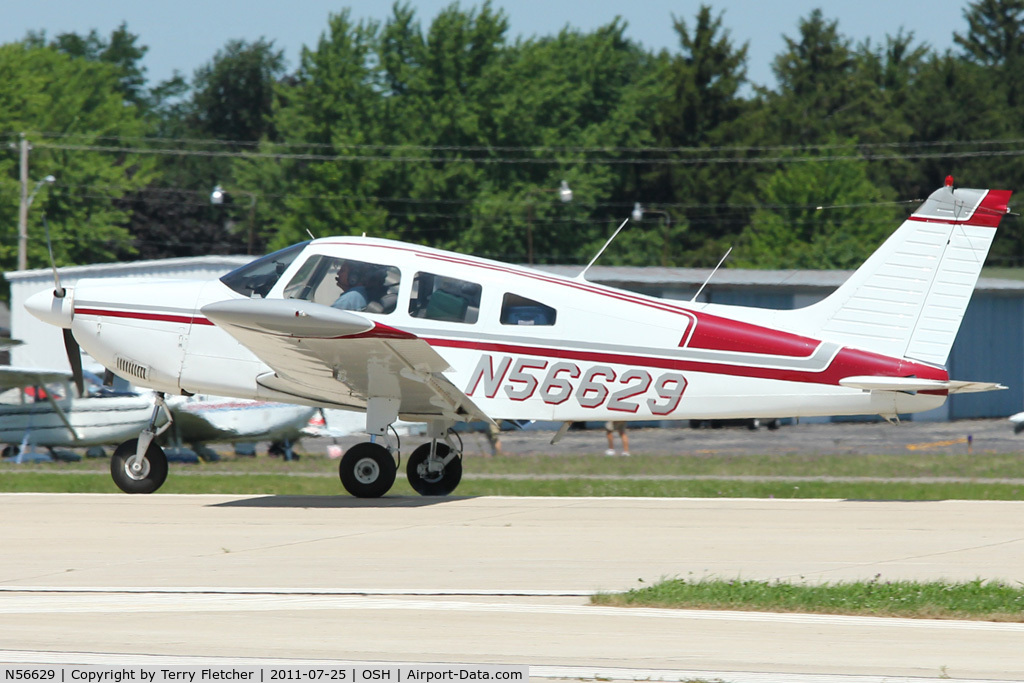 N56629, 1973 Piper PA-28-235 Cherokee Pathfinder C/N 28-7410017, 1973 Piper PA-28-235, c/n: 28-7410017 at 2011 Oshkosh