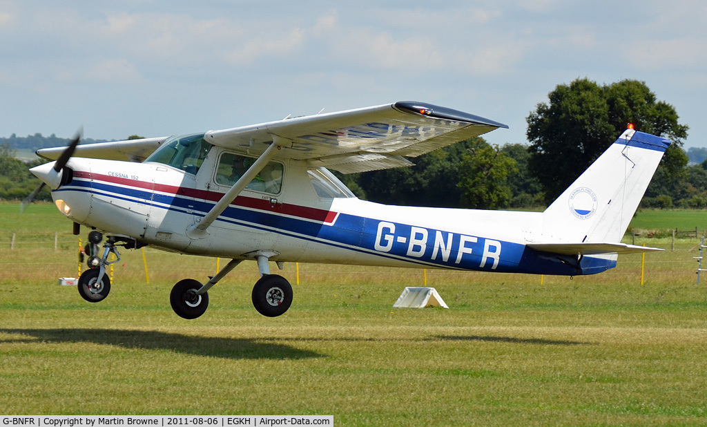 G-BNFR, 1978 Cessna 152 C/N 15282035, SHOT AT HEADCORN