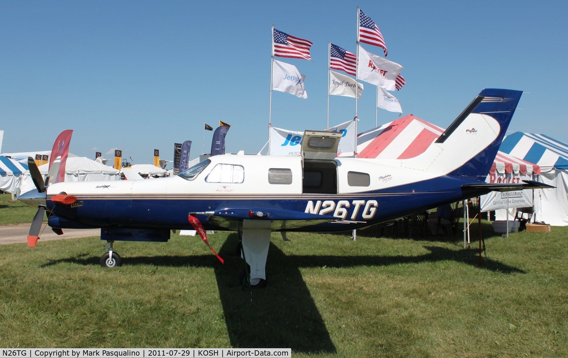 N26TG, 1999 Piper PA-46-350P Malibu Mirage C/N 4636193, Piper PA 46-350P