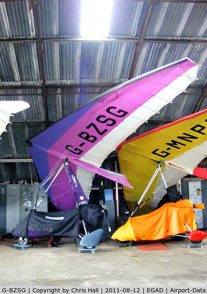 G-BZSG, 2001 Pegasus Quantum 15-912 C/N 7766, at Newtonards Airport, Northern Ireland