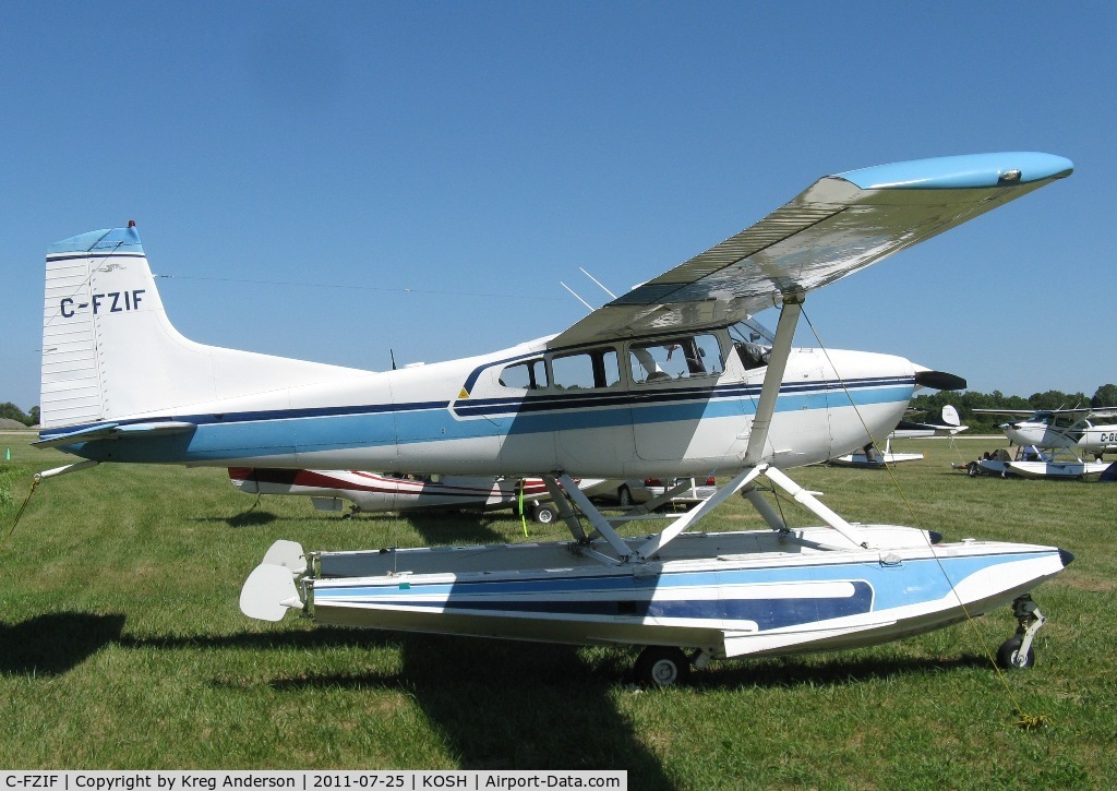 C-FZIF, 1970 Cessna A185E Skywagon 185 C/N 18501852, EAA AirVenture 2011