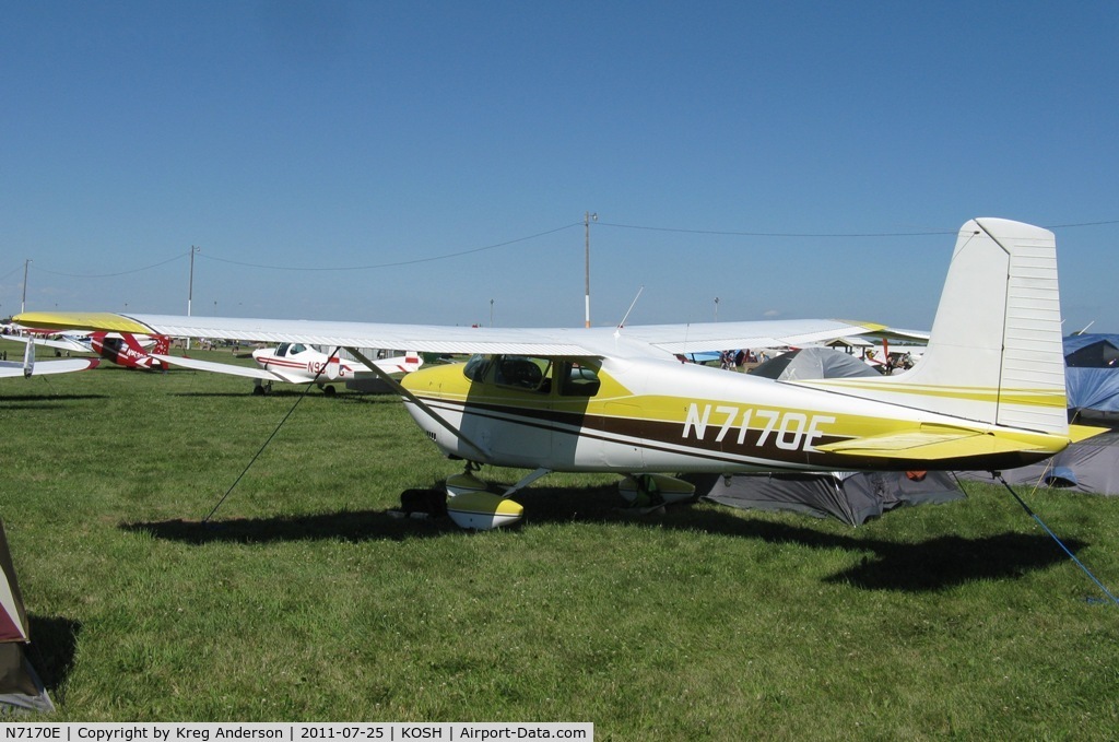 N7170E, 1959 Cessna 182B Skylane C/N 52170, EAA AirVenture 2011