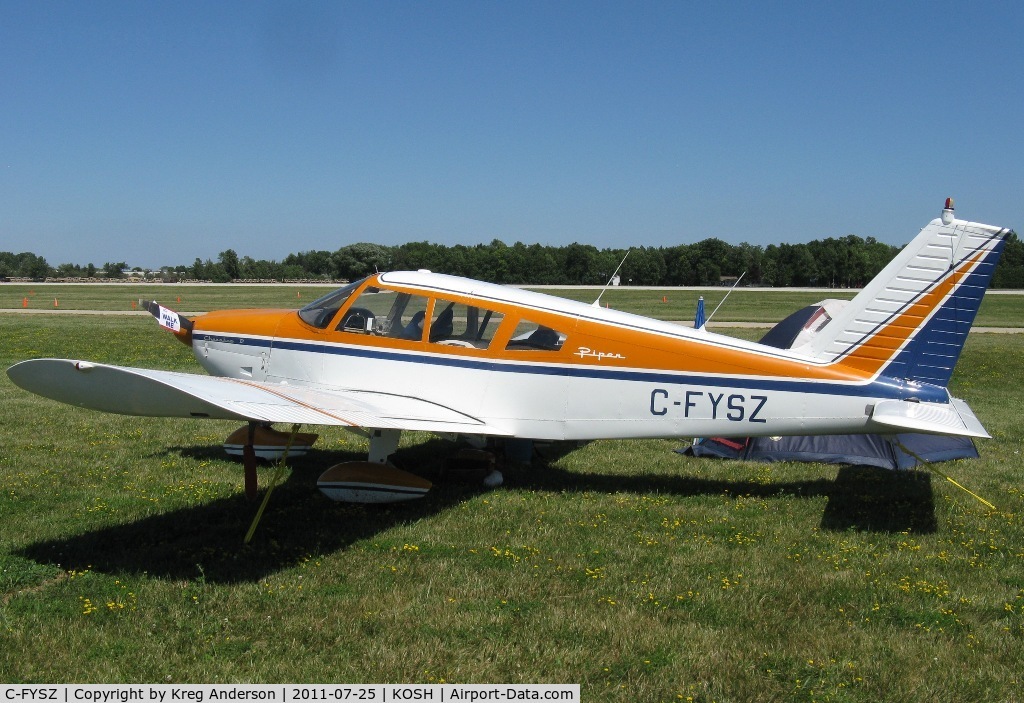 C-FYSZ, 1969 Piper PA-28-180 Cherokee C/N 28-5205, EAA AirVenture 2011