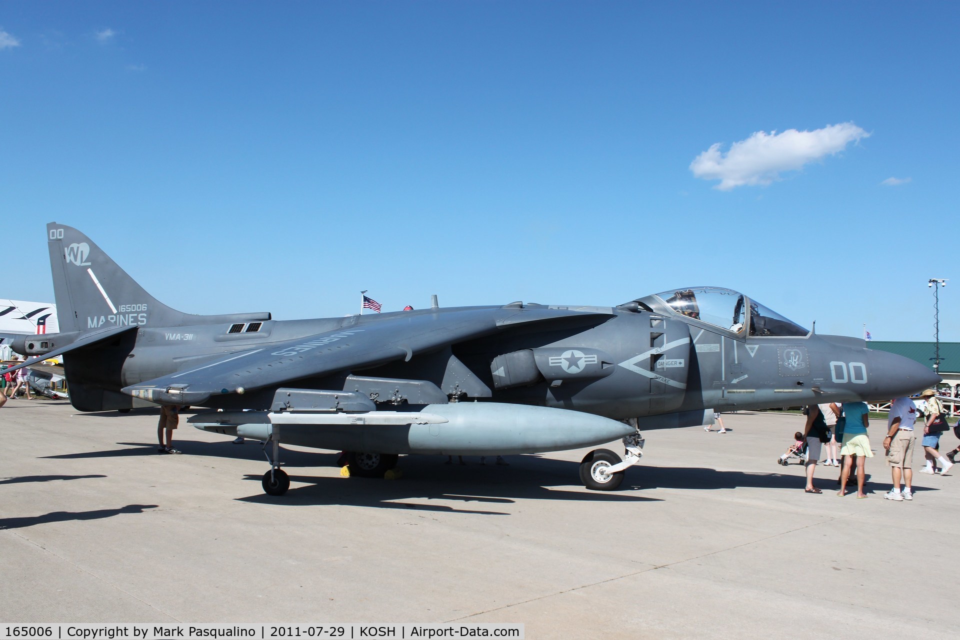 165006, McDonnell Douglas AV-8B+ Harrier II C/N 262, McDonnell Douglas AV-8B