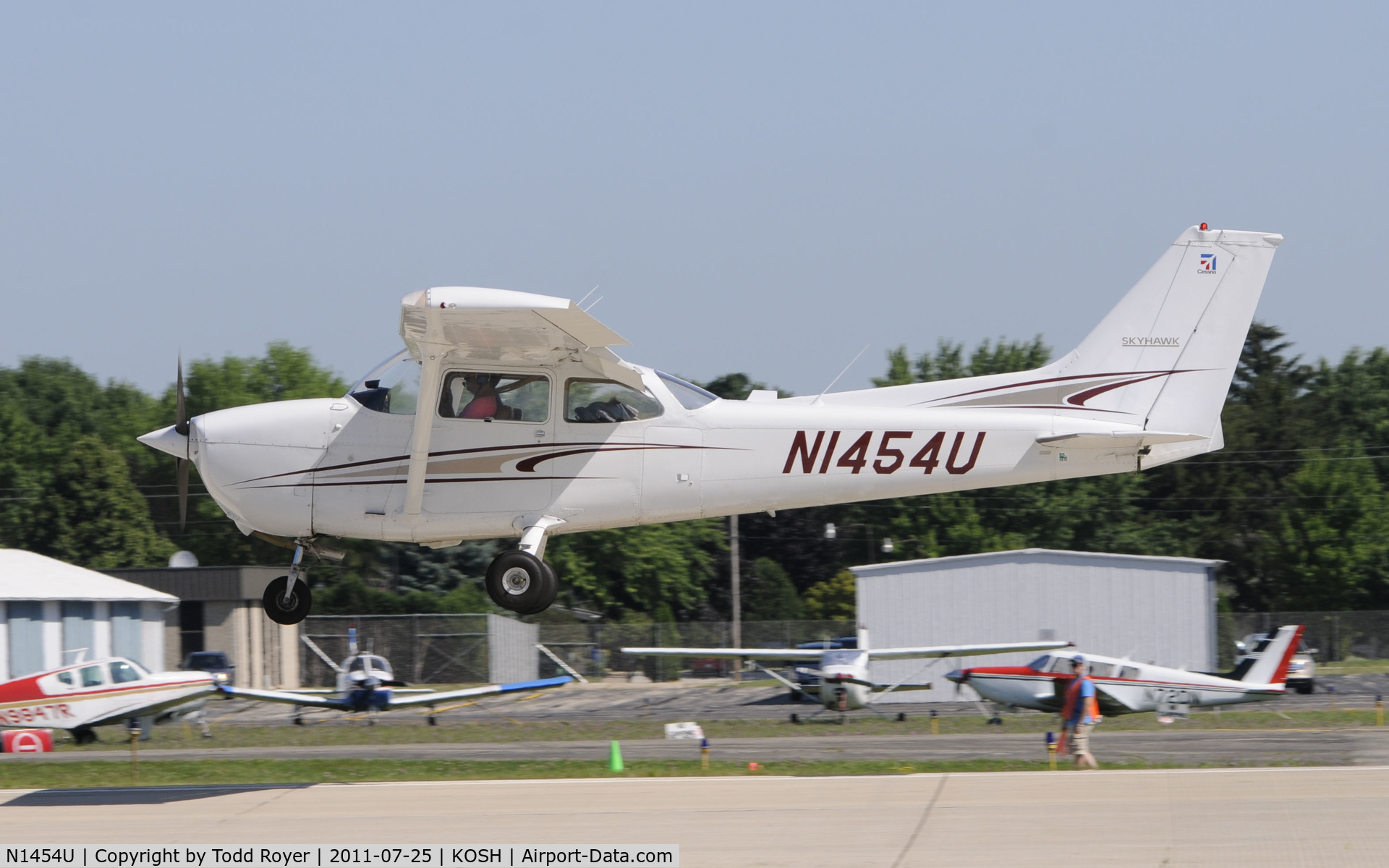 N1454U, 1976 Cessna 172M C/N 17267121, AIRVENTURE 2011