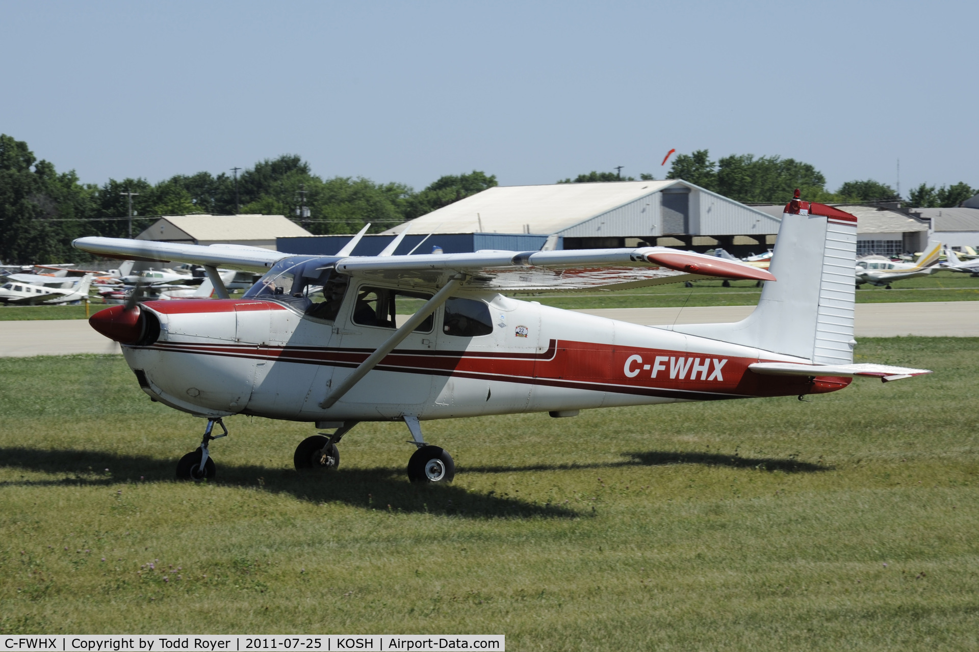 C-FWHX, Cessna 175 Skylark C/N 55479, AIRCENTURE 2011