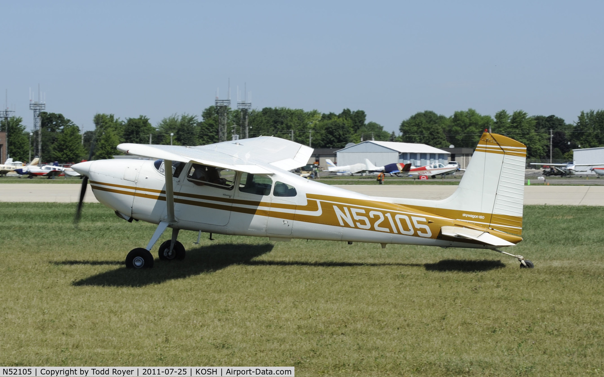 N52105, 1974 Cessna 180J C/N 18052504, AIRVENTURE 2011