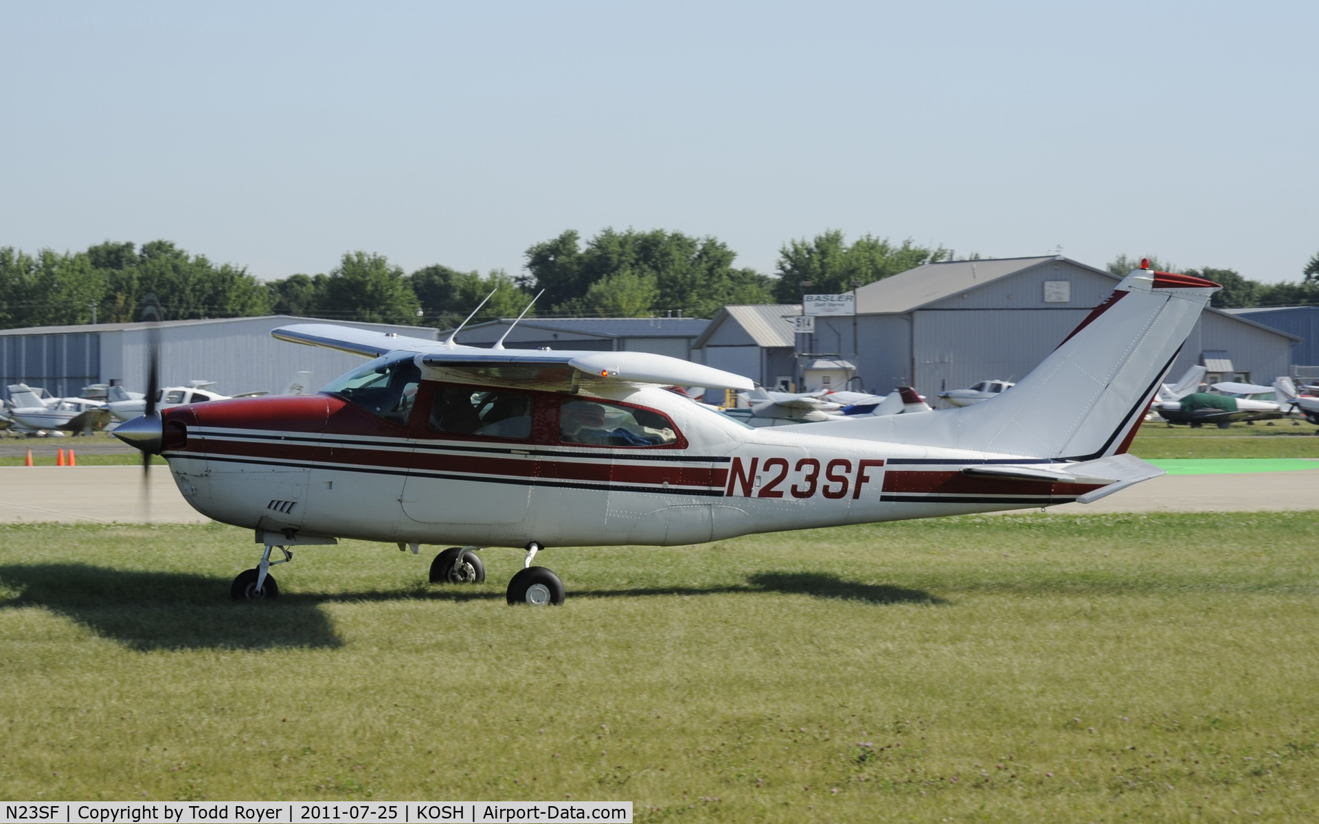N23SF, 1971 Cessna 210L Centurion C/N 21059547, AIRVENTURE 2011