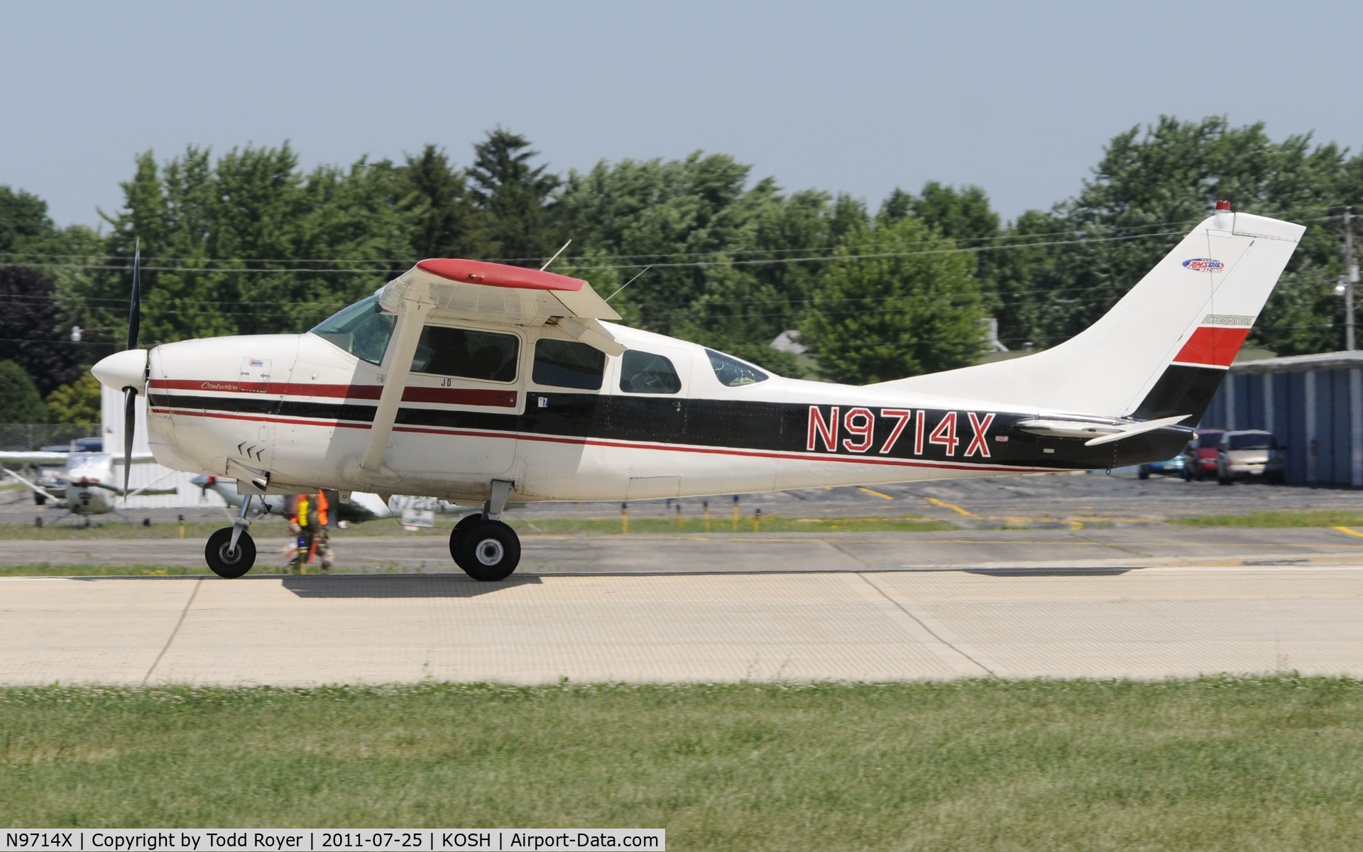 N9714X, 1962 Cessna 210B C/N 21058014, AIRVENTURE 2011