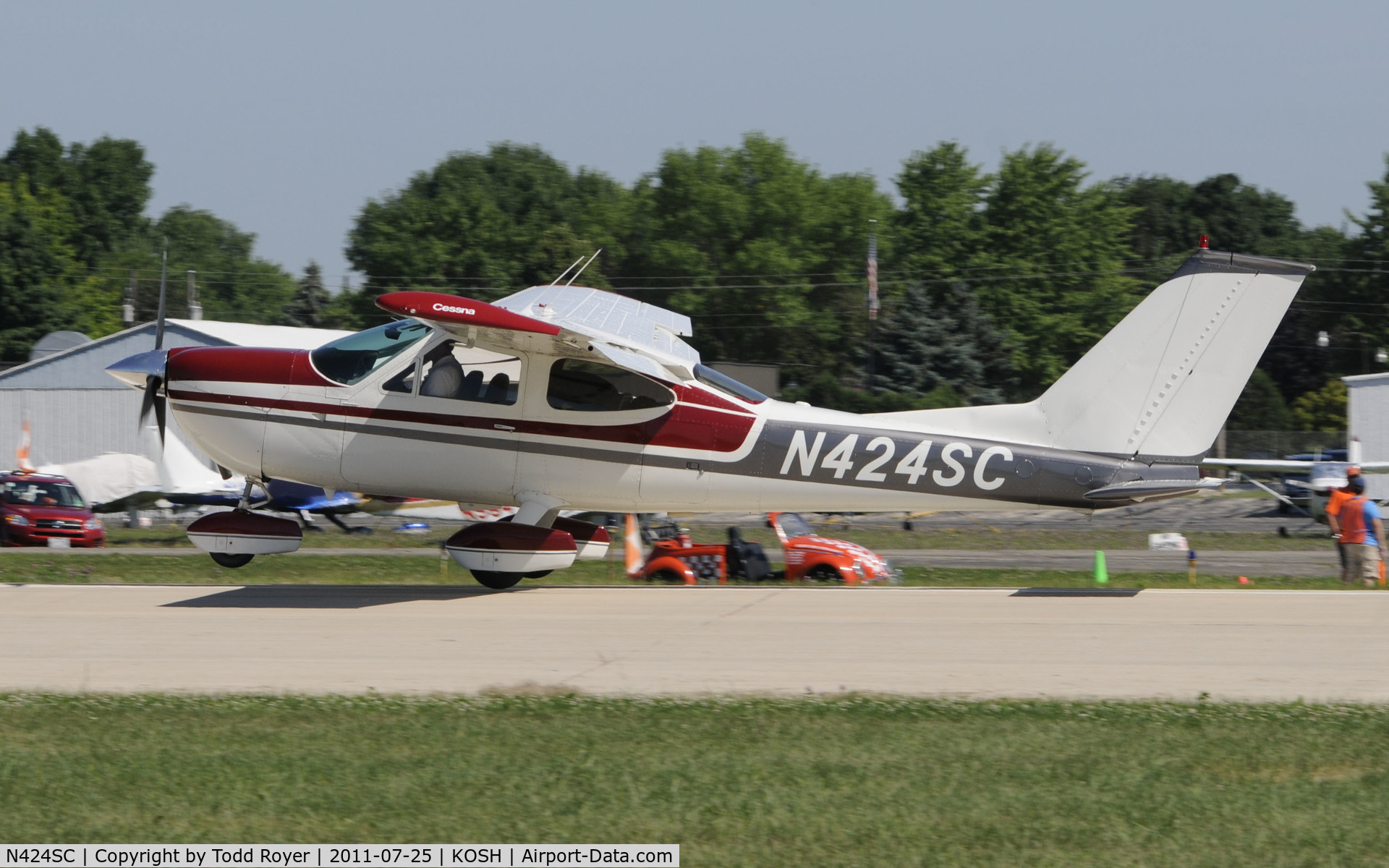 N424SC, 1975 Cessna 177B Cardinal C/N 17702367, AIRVENTURE 2011