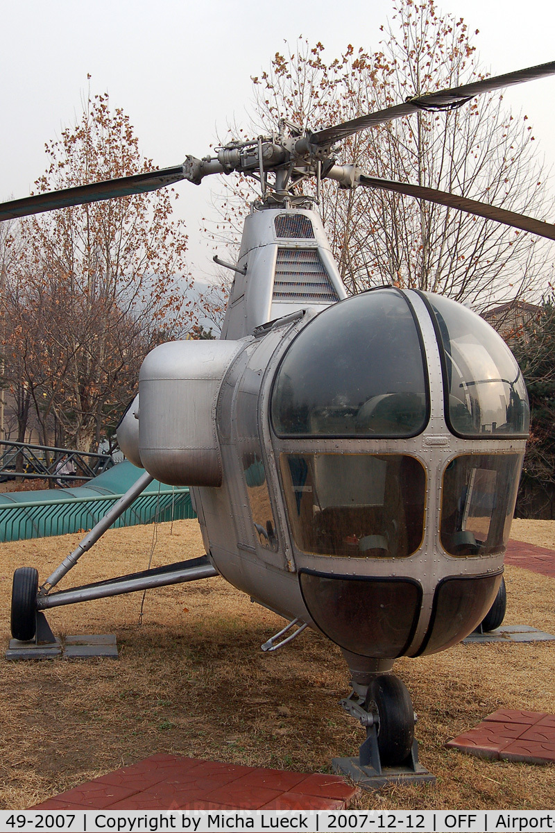 49-2007, Sikorsky H-5H C/N 49-2007, At the Korea War Memorial