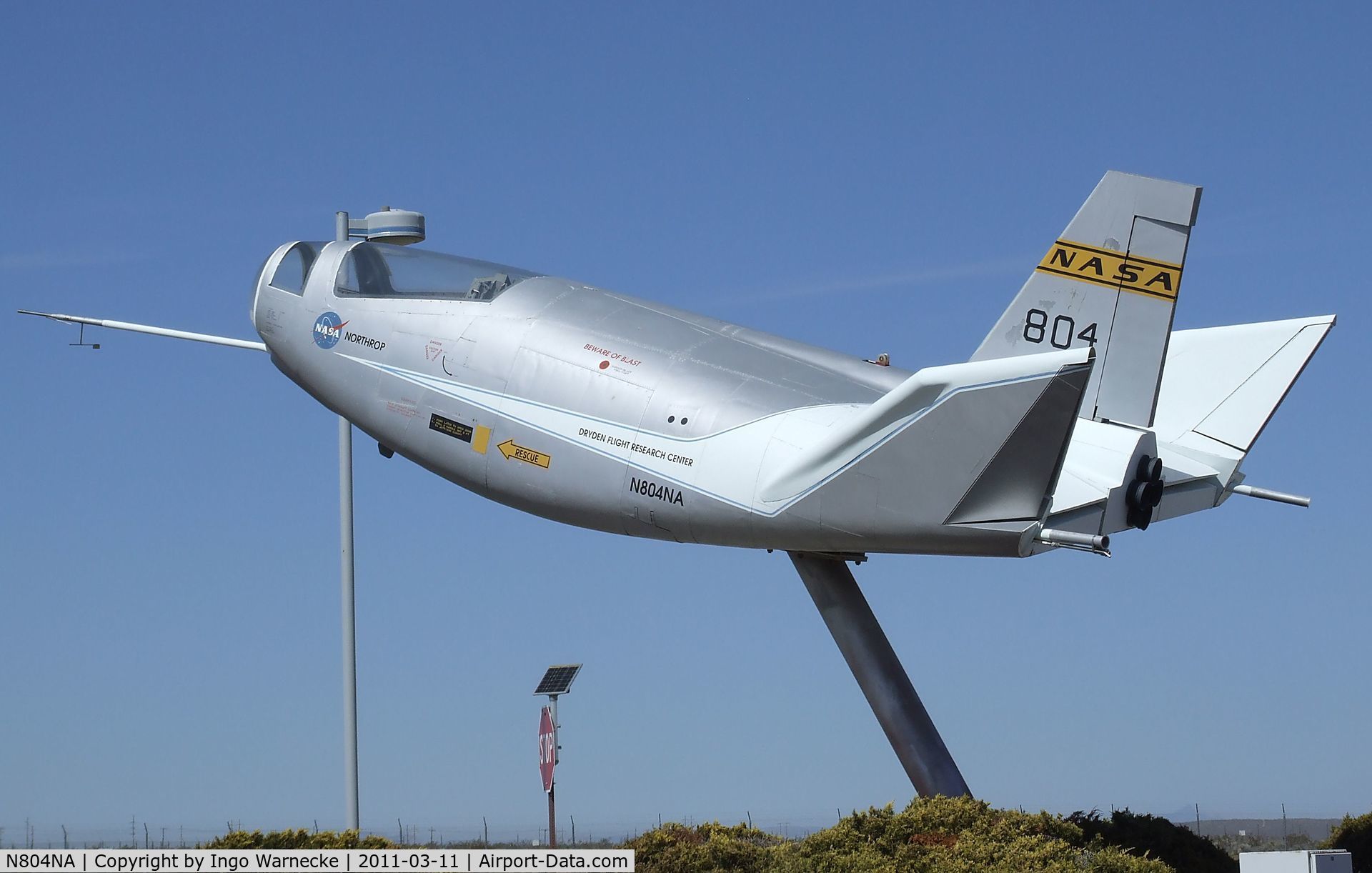 N804NA, Northrop HL-10 Lifting Body C/N NLB-102, Northrop HL-10 Lifting Body at the NASA Dryden Flight Research Center, Edwards AFB, CA