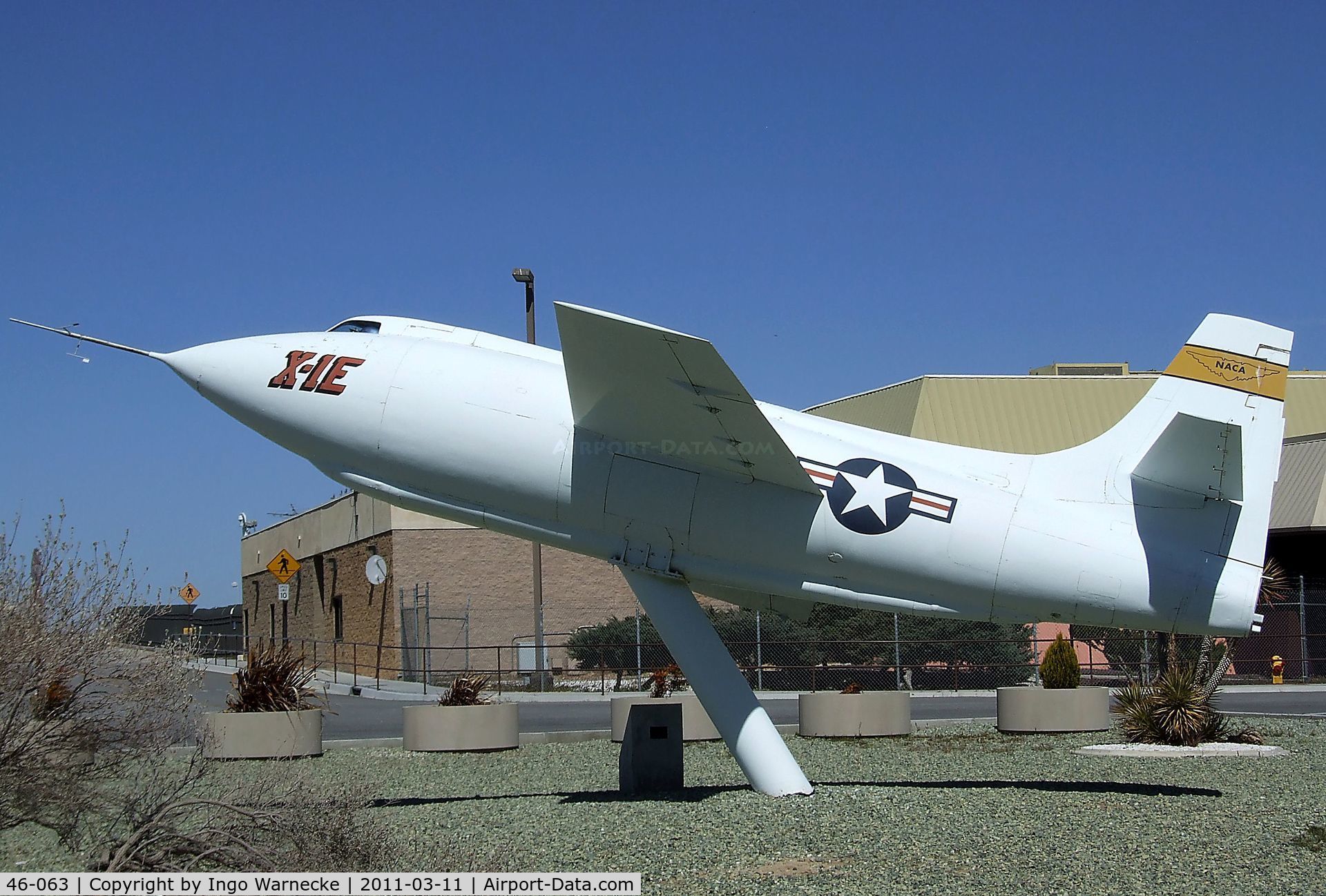 46-063, Bell X-1E C/N 0002, Bell X-1E at the NASA Dryden Flight Research Center, Edwards AFB, CA