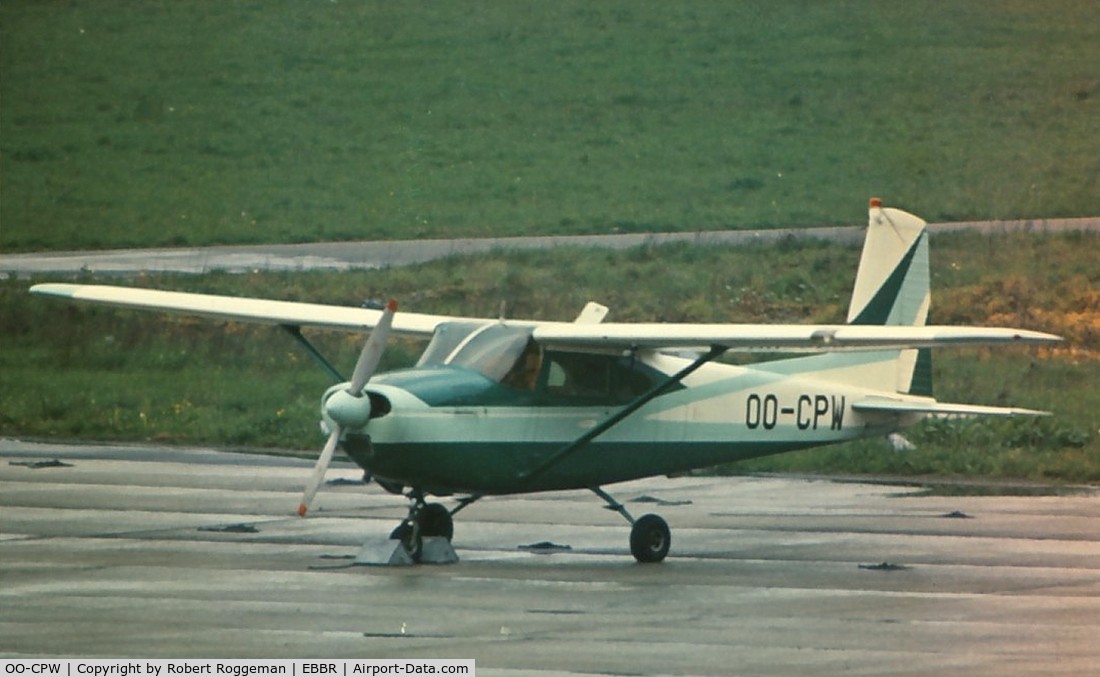 OO-CPW, 1959 Cessna 182B Skylane C/N 51584, Late 1960's.