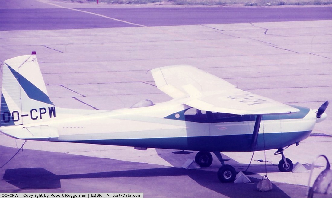 OO-CPW, 1959 Cessna 182B Skylane C/N 51584, Late 19604S.