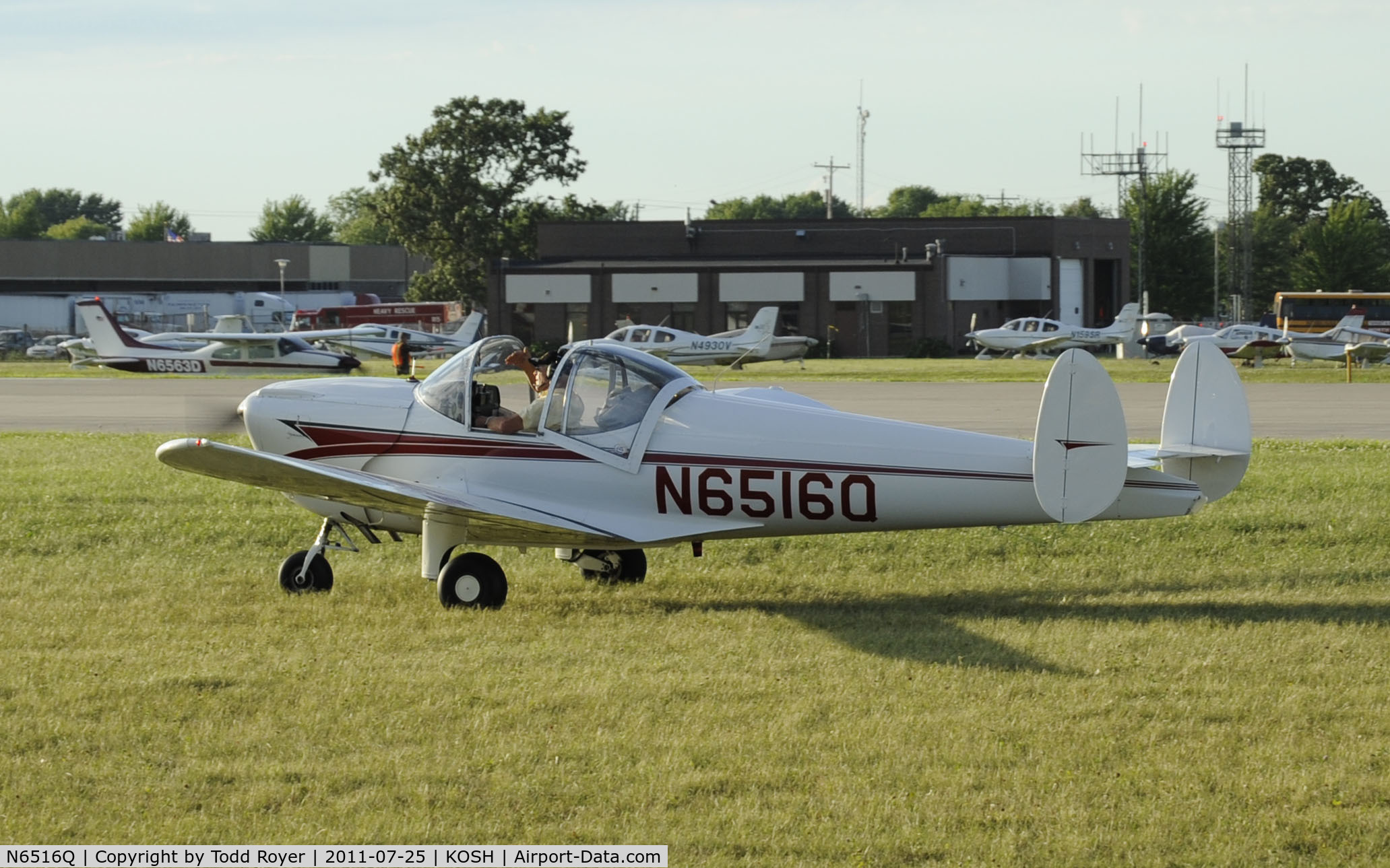 N6516Q, 1966 Alon A2 Aircoupe C/N A-116, AIRVENTURE 2011