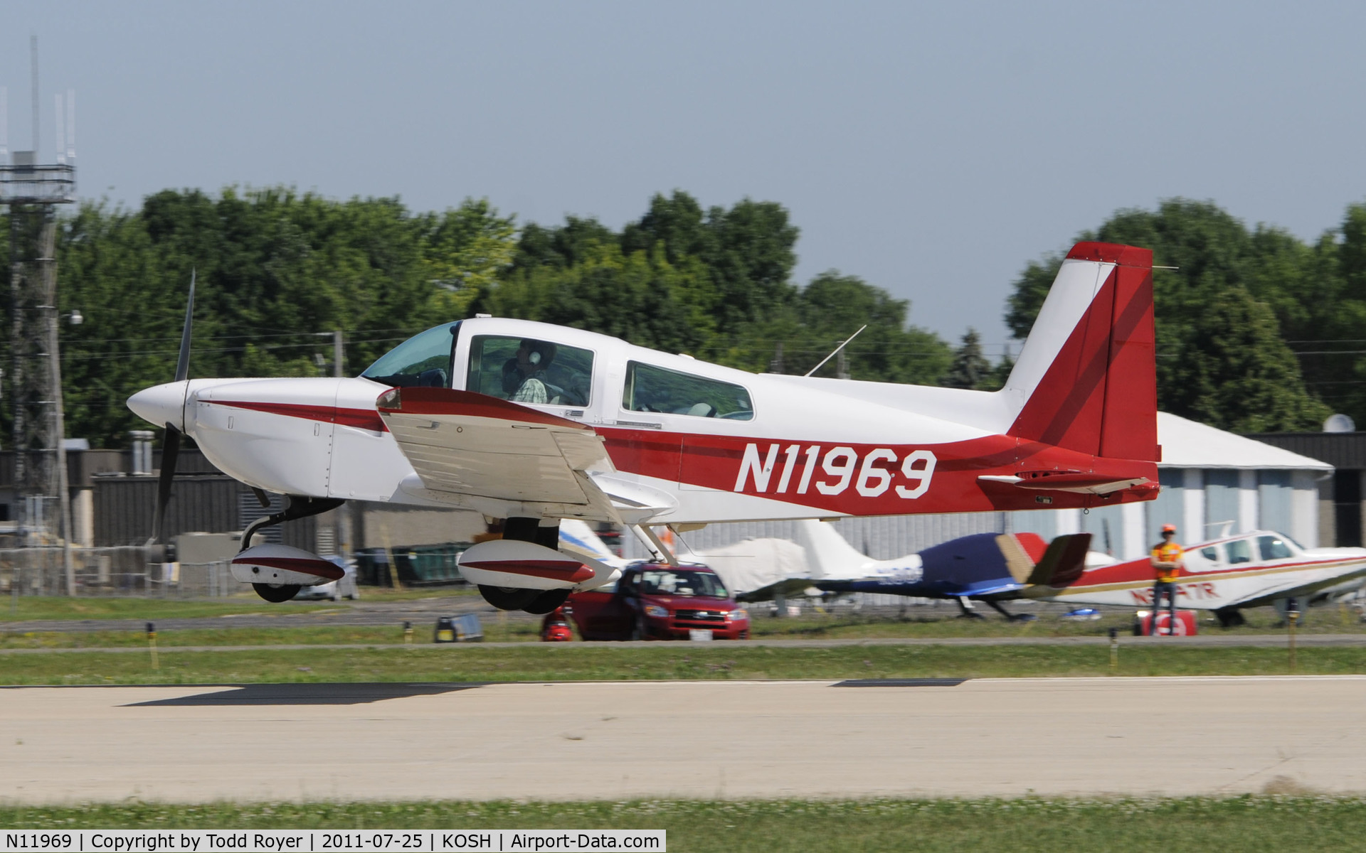 N11969, American General AG-5B Tiger C/N 10126, AIRVENTURE 2011