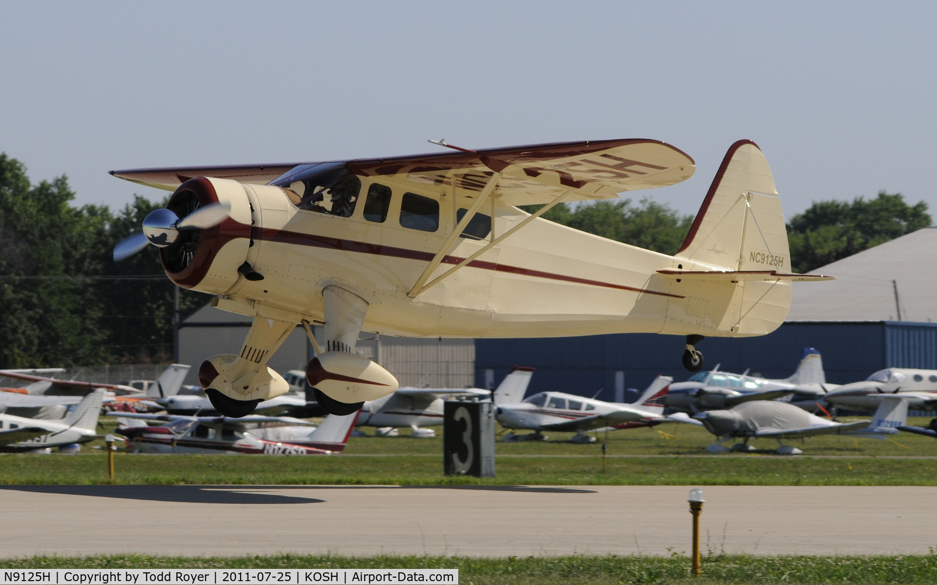 N9125H, 1943 Howard Aircraft DGA-15P C/N 767, AIRVENTURE 2011