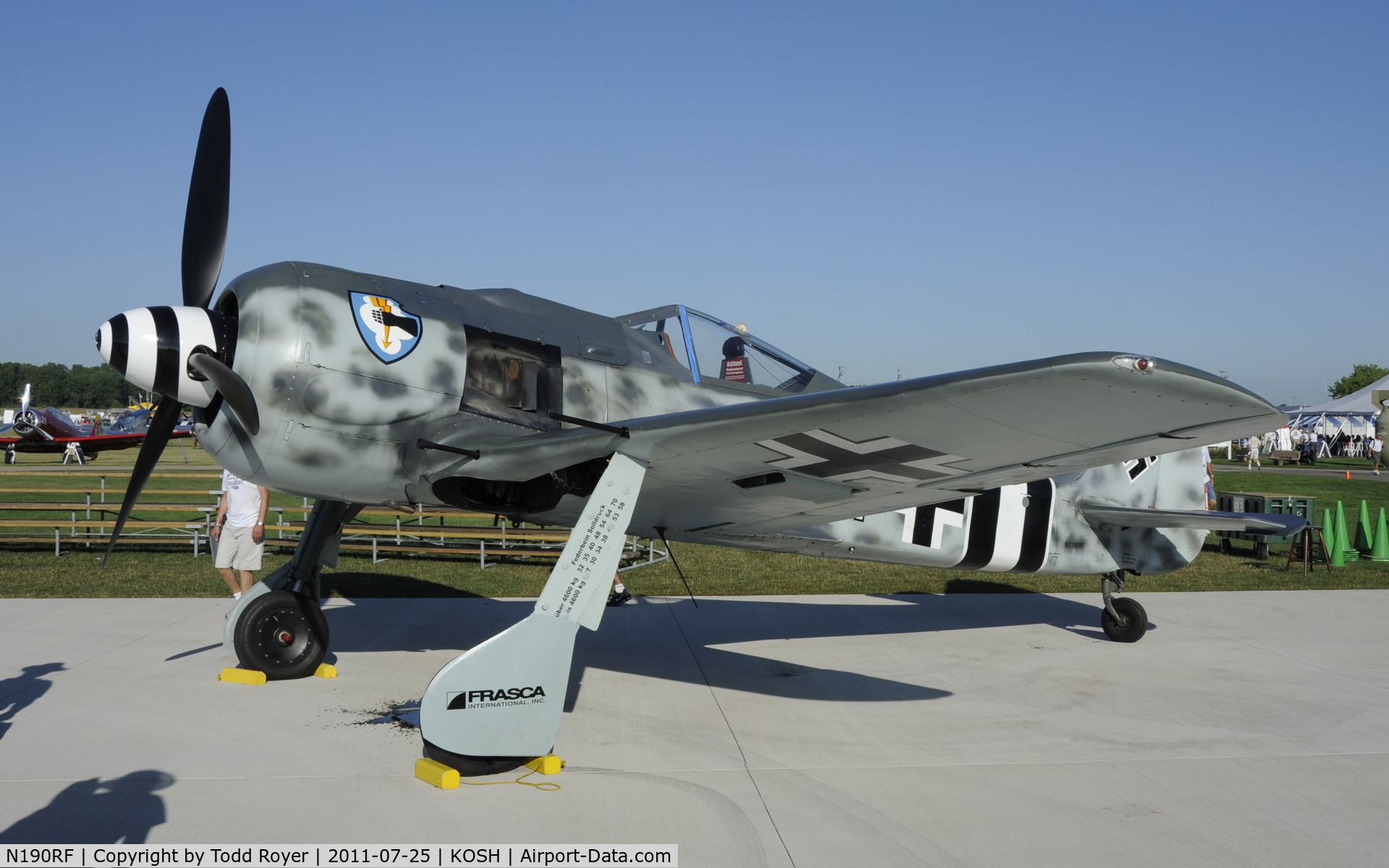 N190RF, Focke-Wulf Fw-190A-9 C/N 980 574, AIRVENTURE 2011