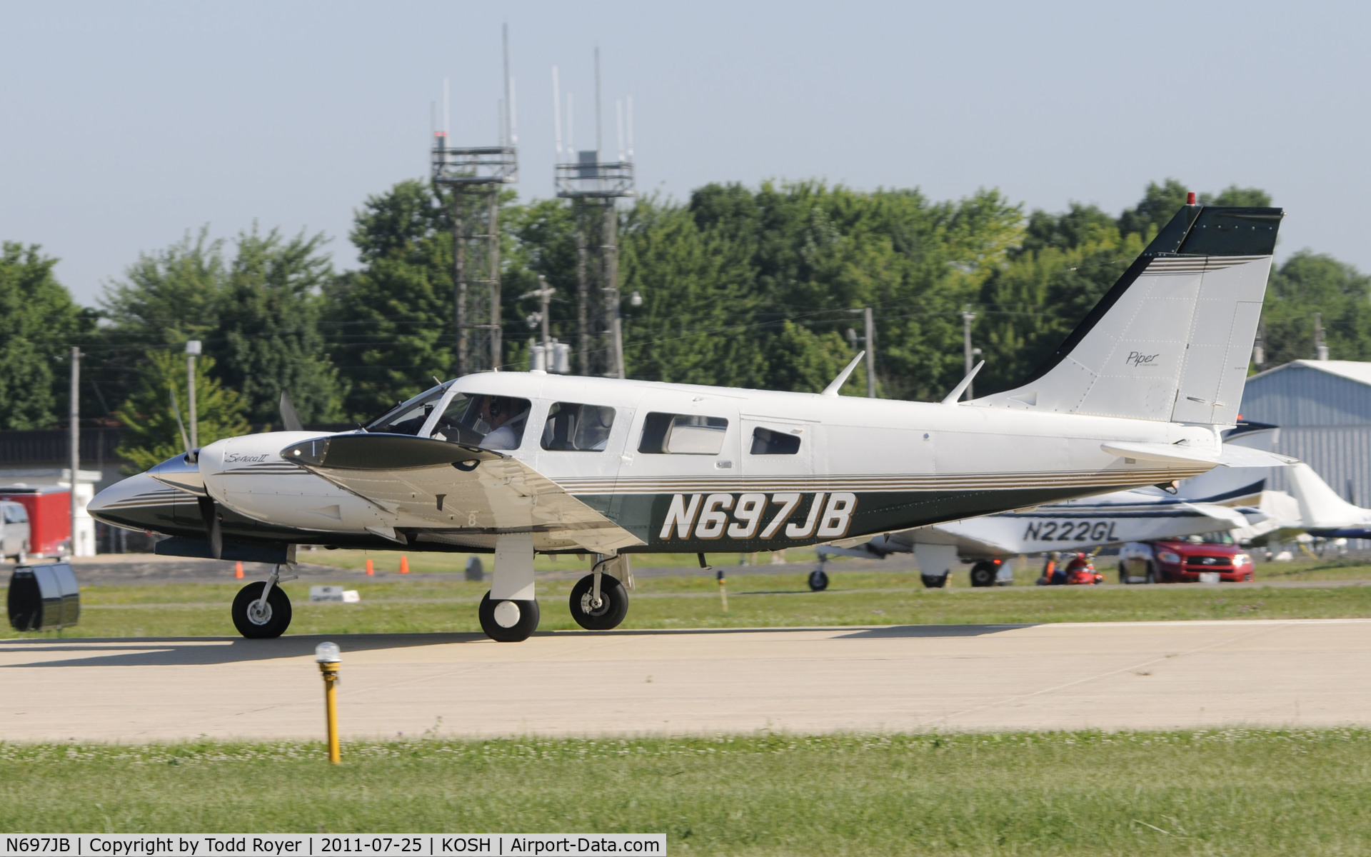 N697JB, 1976 Piper PA-34-200T C/N 34-7770035, AIRVENTURE 2011