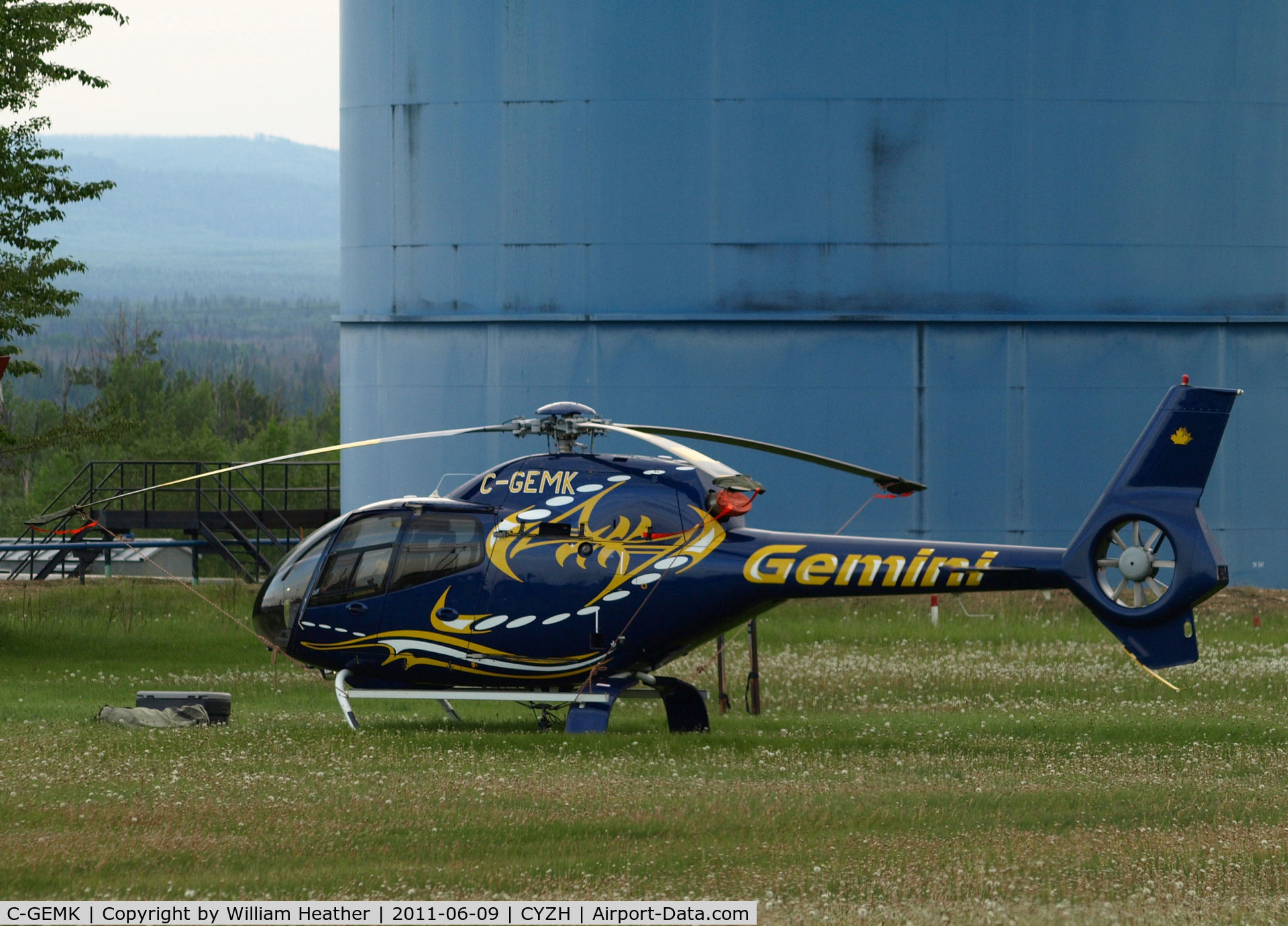 C-GEMK, 2006 Eurocopter EC-120B Colibri C/N 1427, Slave Lake Area