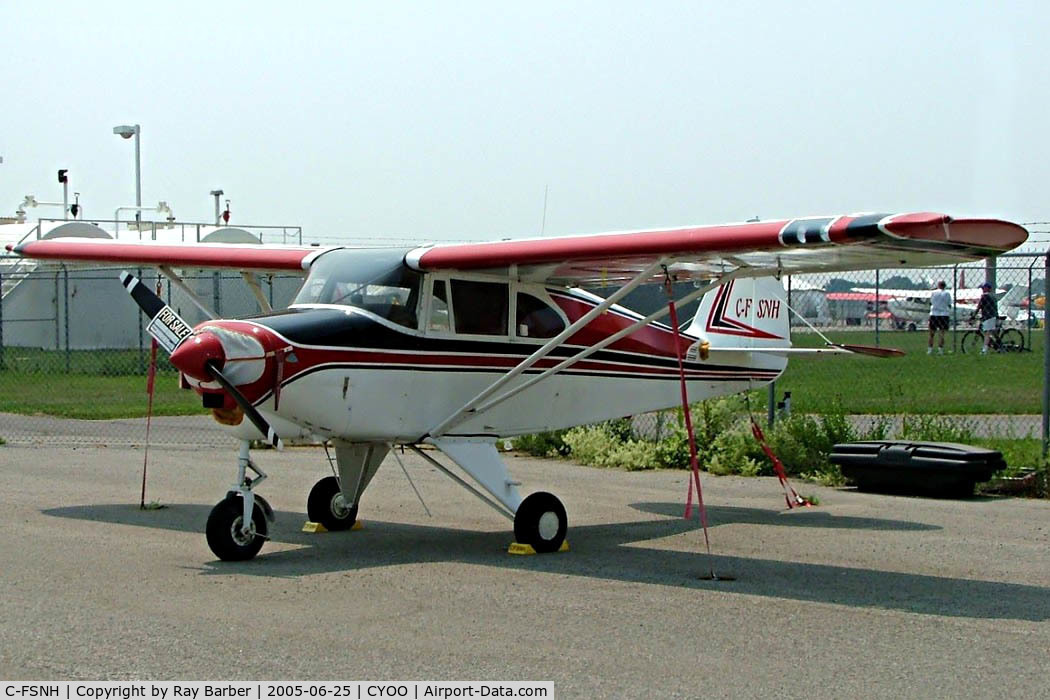 C-FSNH, 1955 Piper PA-22-150 C/N 22 2535, Piper PA-22-150 Tri-Pacer [22-2535] Oshawa~C 25/06/2005.