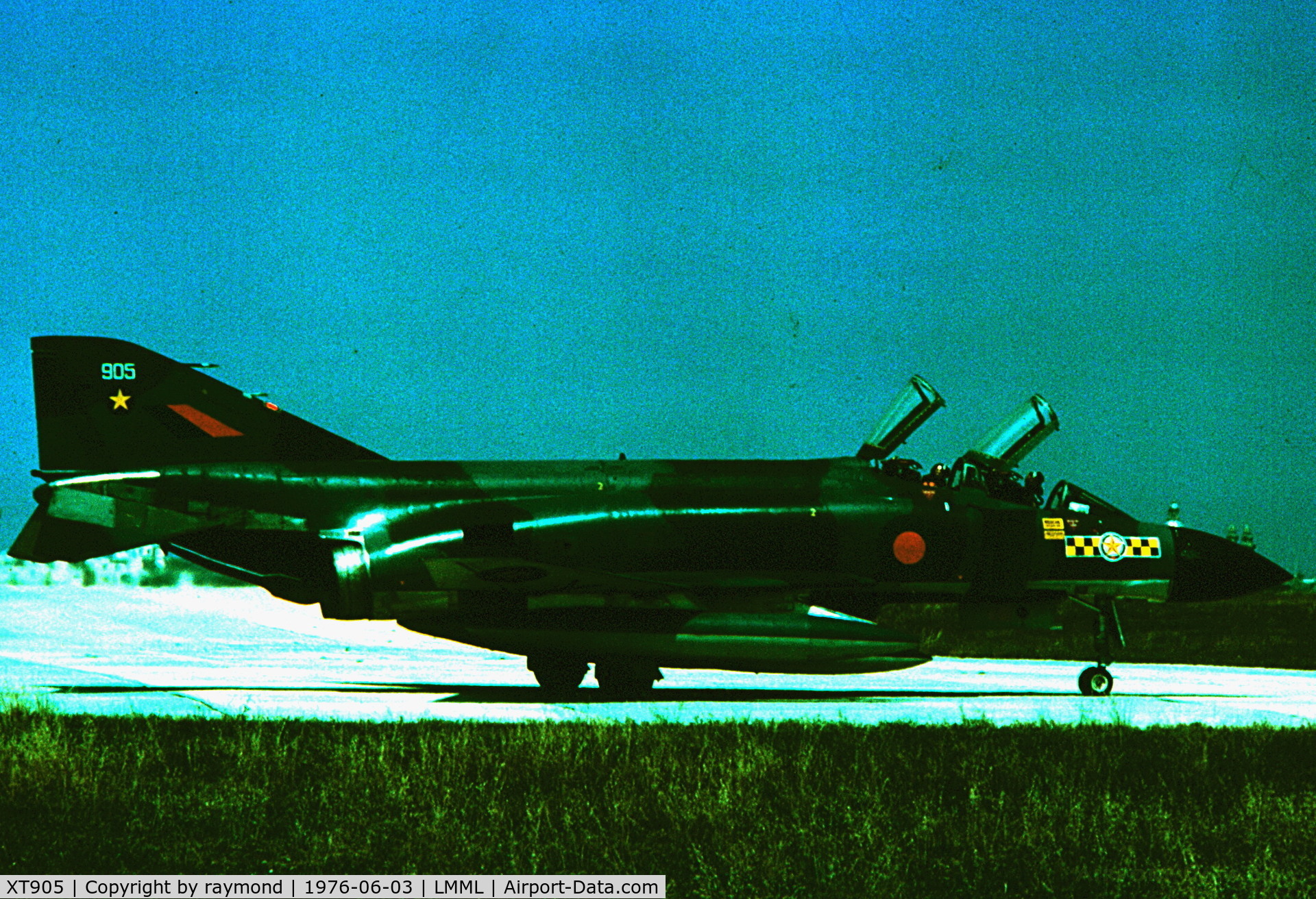 XT905, 1968 McDonnell Douglas Phantom FGR2 C/N 2636/0015, Phantom FGR2 XT905 31Sqd RAF
