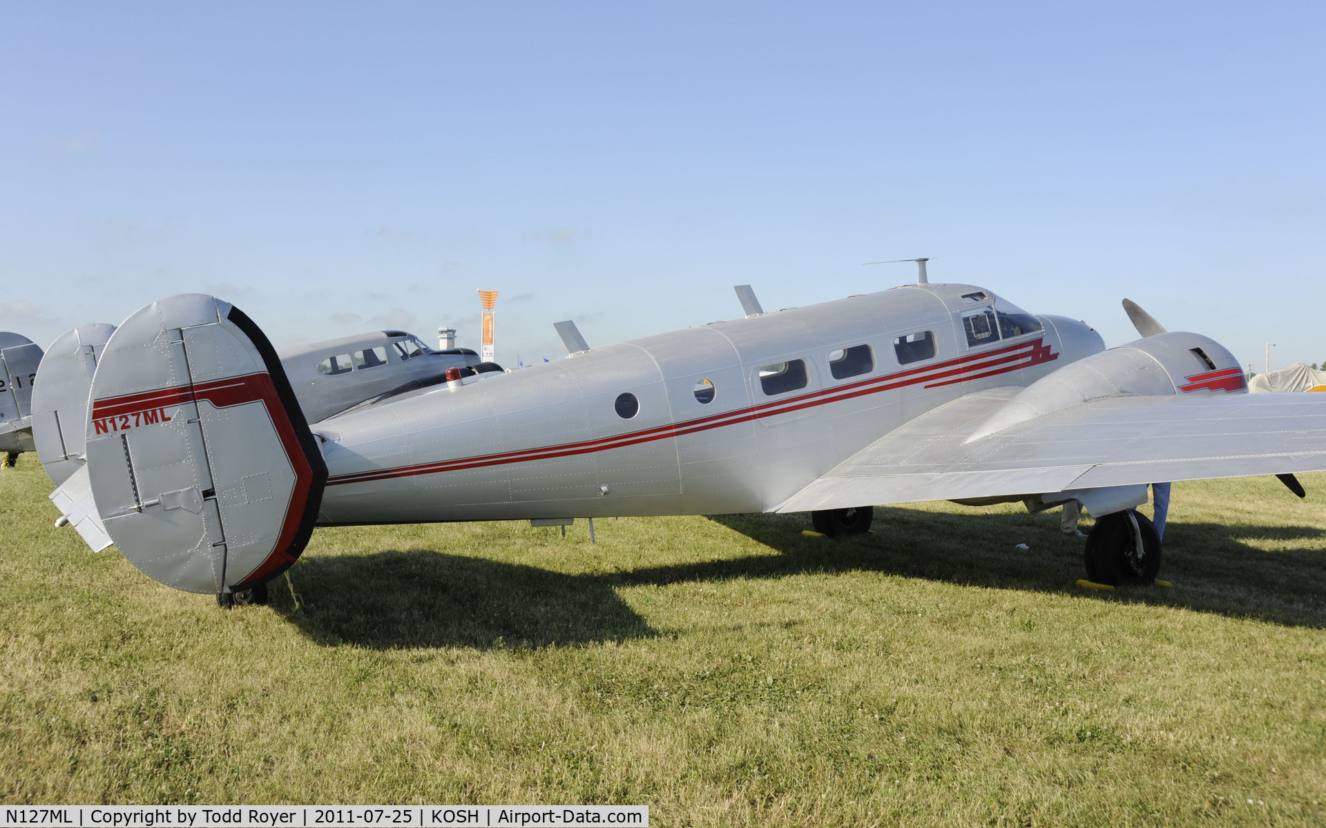 N127ML, 1946 Beech D18S C/N A-212, AIRVENTURE 2011