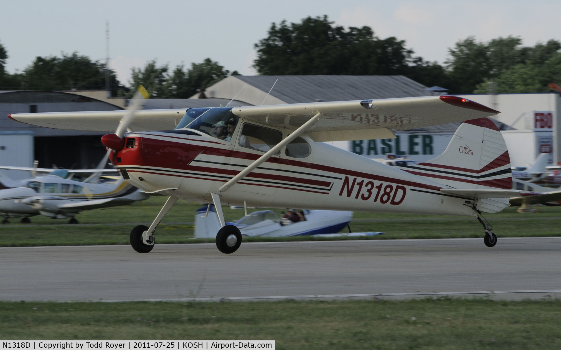 N1318D, 1951 Cessna 170A C/N 19894, AIRVENTURE 2011