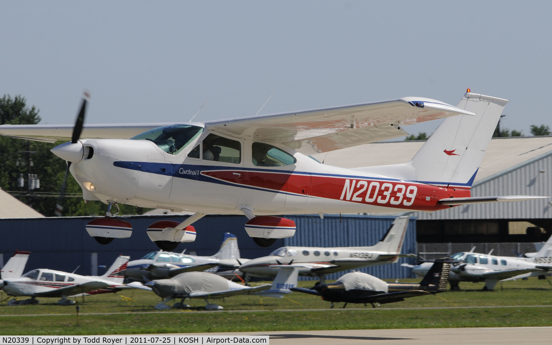 N20339, 1977 Cessna 177B Cardinal C/N 17702659, AIRVENTURE 2011