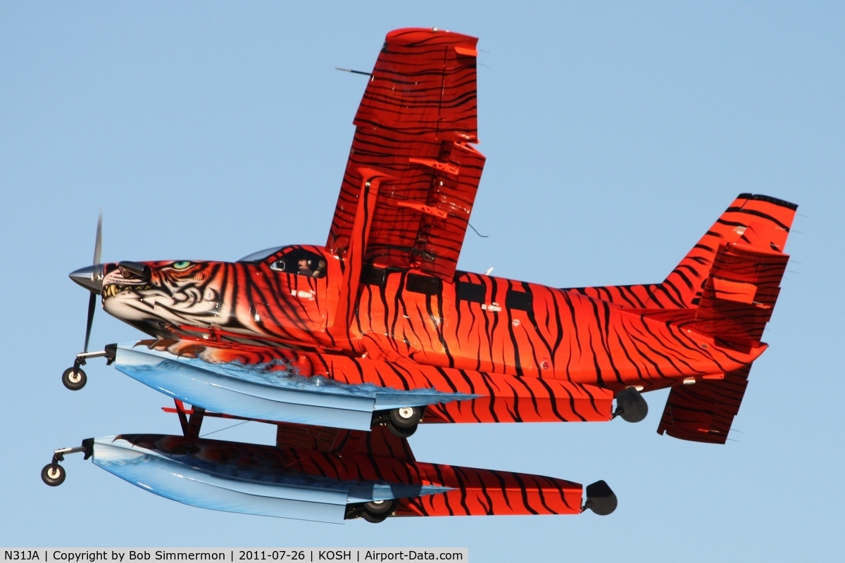 N31JA, 2010 Quest Kodiak 100 C/N 100-0042, Departing Airventure 2011.