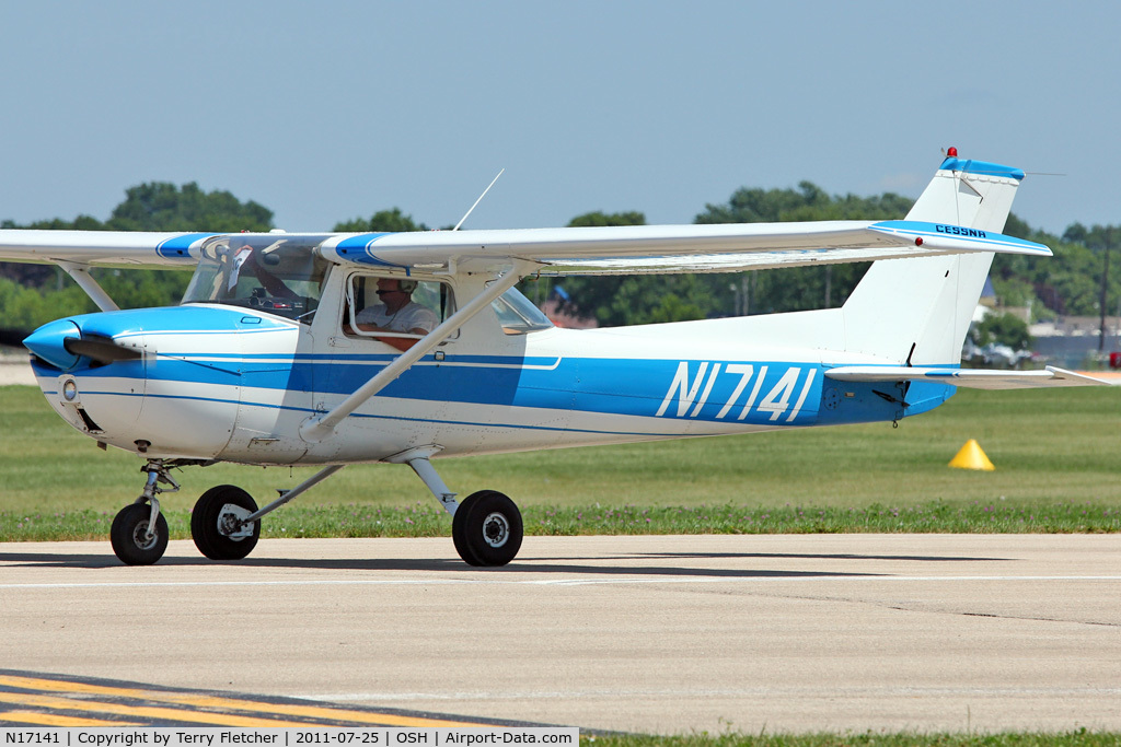 N17141, 1972 Cessna 150L C/N 15073638, 1972 Cessna 150L, c/n: 15073638 at 2011 Oshkosh