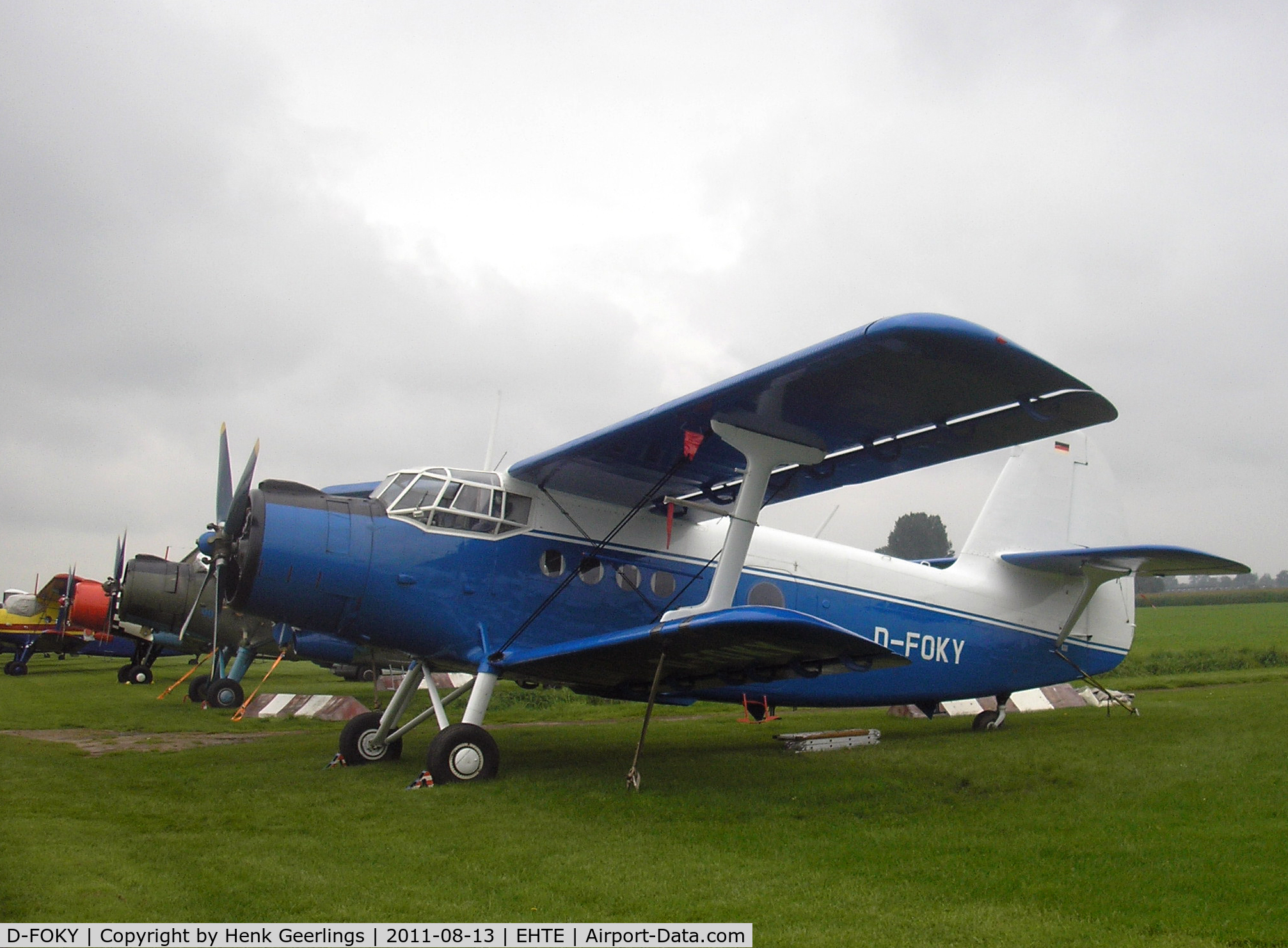 D-FOKY, Antonov An-2TD C/N 1G86-49, 15th European AN-2 Meeting at Teuge Int'l Airport