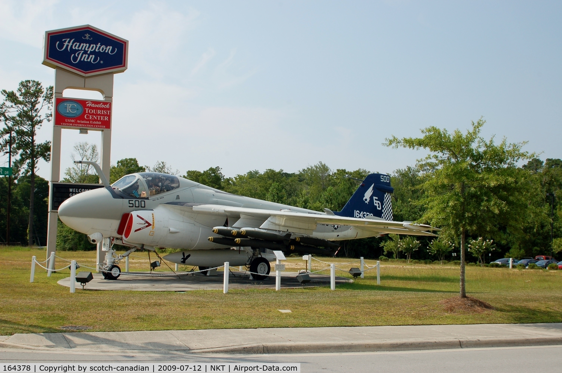 164378, Grumman A-6E Intruder C/N I-718, Grumman A6-E TRAM (Target Recognition Attack Multi-sensor) 