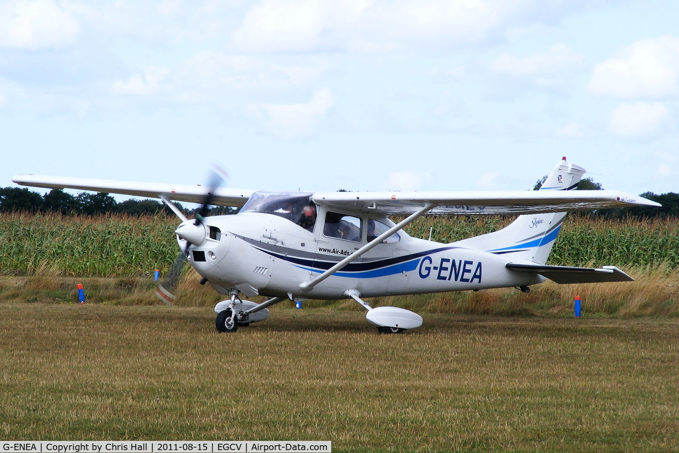 G-ENEA, 1971 Cessna 182P Skylane C/N 182-60895, Air Ads Ltd