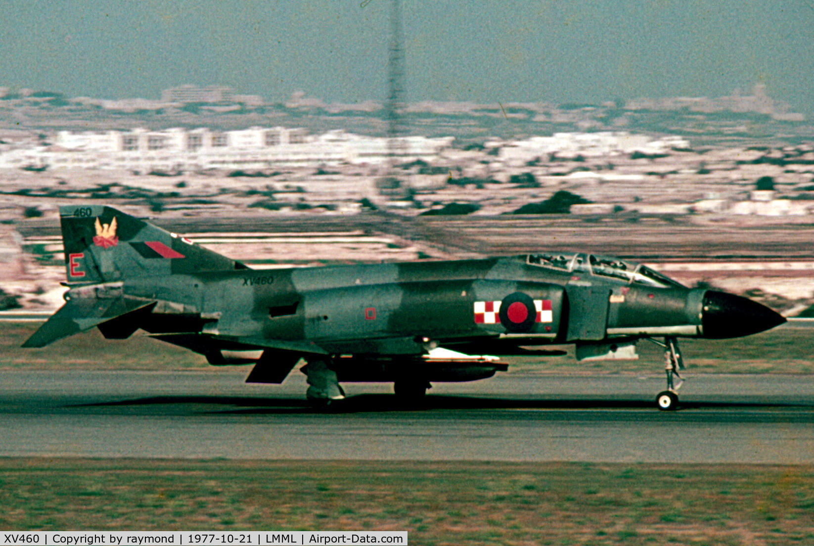 XV460, 1969 McDonnell Douglas Phantom FGR2 C/N 3231/0075, Phantom XV460/E 56Sqd RAF