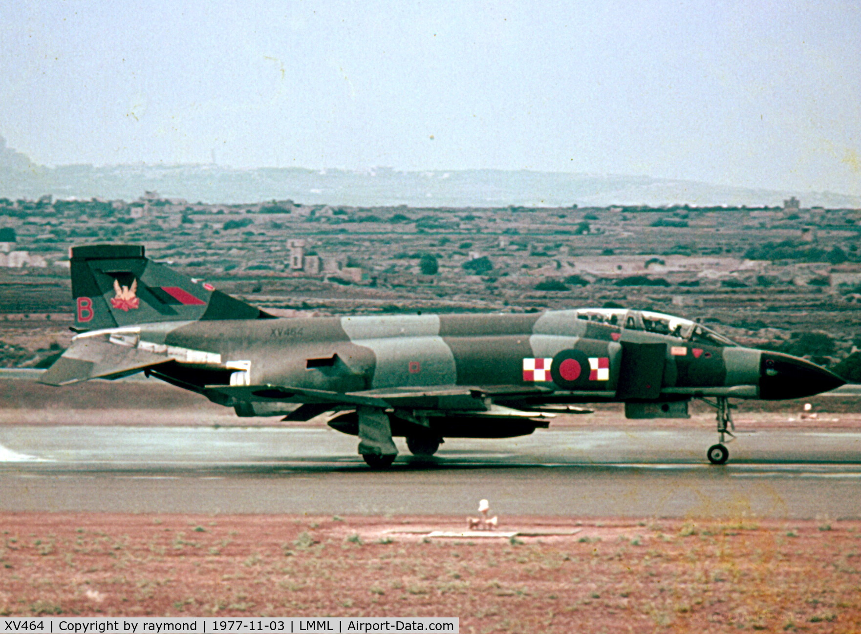 XV464, 1969 McDonnell Douglas Phantom FGR2 C/N 3255, Phantom XV464/B 56Sqd RAF